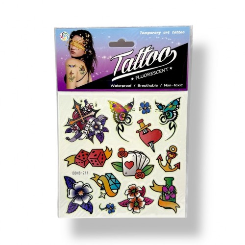 Тимчасове тату люміносцентне (МІС)