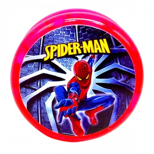 Йо-Йо, що світиться "Людина-Павук" (РОЖЕВЕ) (MiC)
