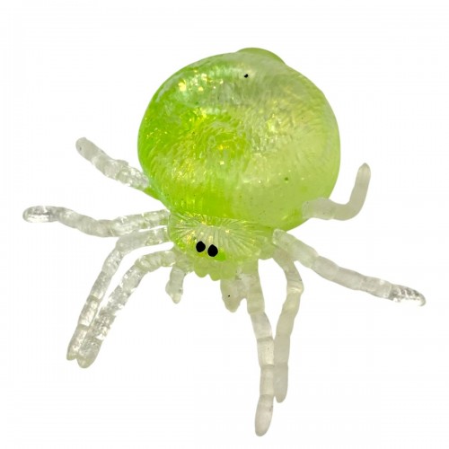 Антистресс жвачка-тянучка Паучок (САЛАТОВЫЙ) 10см (МІС)