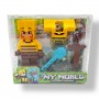 Майнкрафт фигурки (МИКС ВИДОВ) MINECRAFT (МІС)