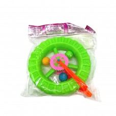 Каталка-колесо, в пакете (ЗЕЛЕНА)