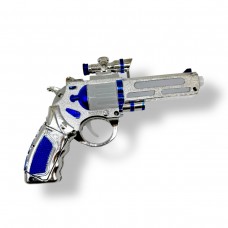 Револьвер-бластер, що світиться (СИНІЙ)