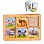 Сортер-пазл "Дивовижні тваринки" (mini) (Ubee)