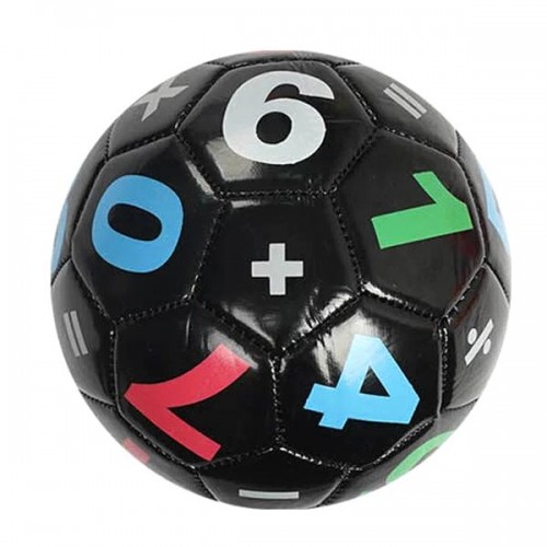 Мяч футбольный №2 "ЦИФРЫ" (ЧЕРНЫЙ) (MiC)