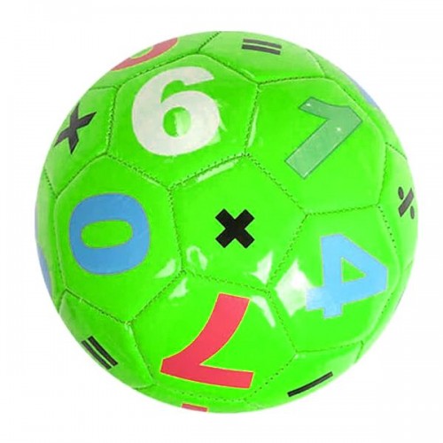 Мяч футбольный №2 "ЦИФРЫ" (ЗЕЛЕНЫЙ) (MiC)