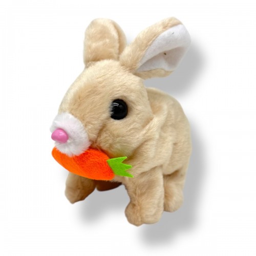 Заєць ходок з морквиною (БЕЖЕВИЙ) (МІС)