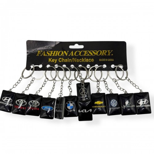 Брелок марки авто (12 шт) (МІС)