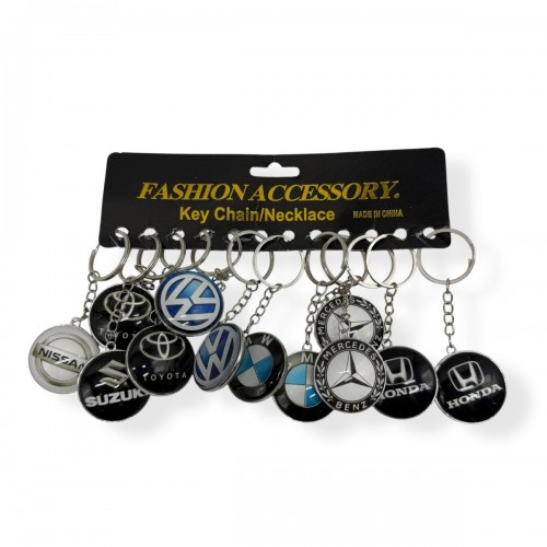 Брелок марки авто (12 шт) (МІС)