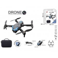 Квадрокоптер на радиоуправлении headless mode, LED light, избегает помехи, обороты на 360, управление из приложения, Wi-fi камера, бесщеточный мотор, пульт управления 2.4 G, футляр, в коробке