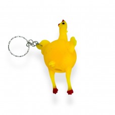 Курица брелок антистресс