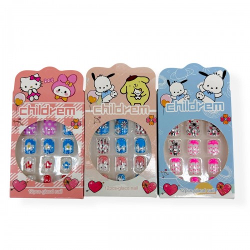 Детские накладные ногти (МИКС ВИДОВ) (МІС)