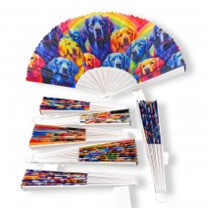 Аксессуар веер микс видов (котики и собачки)