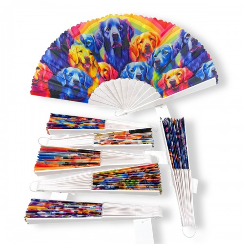 Аксессуар веер микс видов (котики и собачки) (МІС)