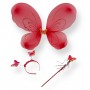 Крылья бабочки с обручем, палочка (КРАСНЫЙ) (МІС)
