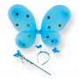 Крылья бабочки с обручем (ГОЛУБЫЕ) (МІС)