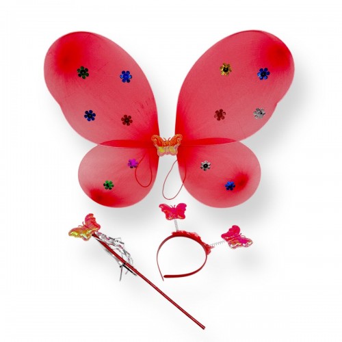 Крылья бабочки с обручем (КРАСНЫЕ) (МІС)