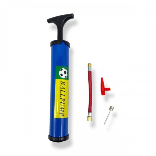 Насос для мячей 25 см в пакете (СИНИЙ) (МІС)
