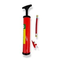 Насос для мячей 25 см в пакете (КРАСНЫЙ)