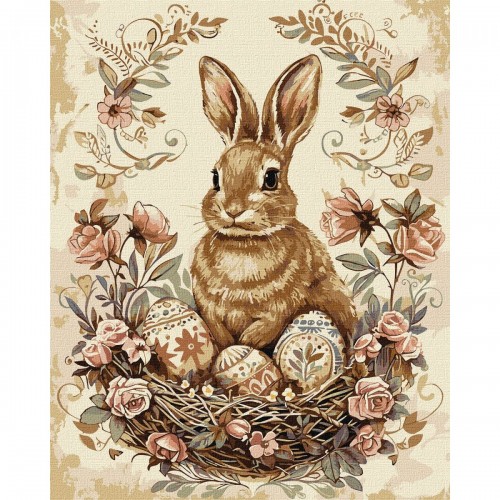 Набор для росписи "Пасхальный кролик 2" 40х50см (МІС)