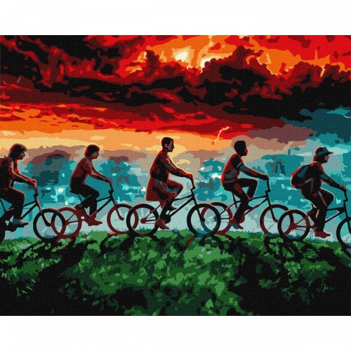 Набор для росписи по номерам "Путешествие в неизвестное" 40х50см (МІС)