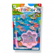 Рыбалка, удочка, 8 рыбок, планшет 49*29см