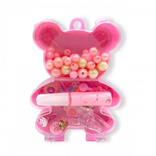 Набор для создания украшений "Мишка" (Розовый) (МІС)