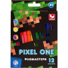 Фломастеры Pixel One, (12 цветов в наборе)