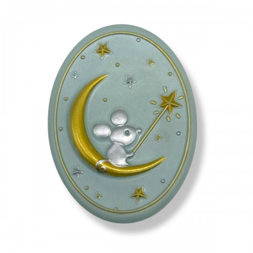 DJECO Зубная коробочка Волшебный мышонок (ГОЛУБАЯ) (МІС)