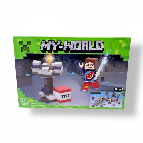 Конструктор "MINECRAFT" (ВИД 1) (МІС)