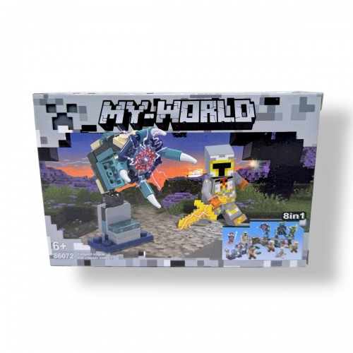 Конструктор "MINECRAFT" (ВИД 8) (МІС)