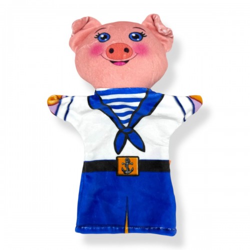 Мʼяка іграшка, (Рукавичка Порося 1, ВИД 3) (Копиця)