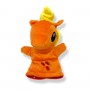 Мʼяка іграшка-рукавичка "Поні" (23см) (ПОМАРАНЧЕВА) (kidstoys)