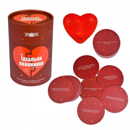 Настільна гра "Ідеальна половинка" (укр) (Strateg)