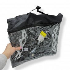 Ролики колеса PVC размер S (30-33) в сумке (ЧЕРНЫЕ)