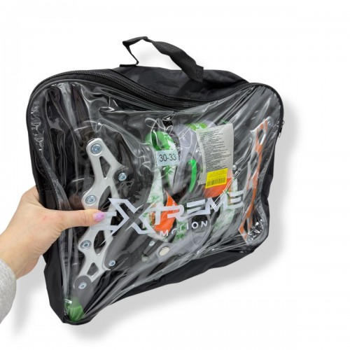 Ролики S (30-33) металл.рама, колеса PU 1 светло (Серые) (МІС)