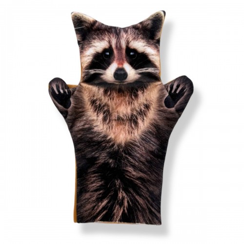 Мʼяка іграшка на руку, "Бі Ба Бо 7", Єнот (Копиця)