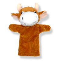 Мʼяка іграшка, (Рукавичка - Бичок) 32 см