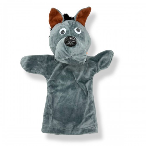 Мʼяка іграшка, Рукавичка - "Вовк" 32 см (Копиця)