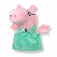 Мʼяка іграшка-рукавичка 