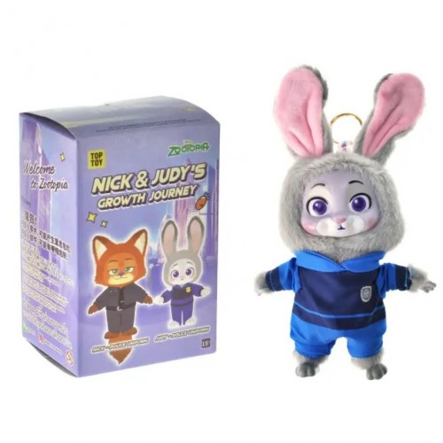 Іграшка-сюрприз мʼяка Брелок "Зоотрополіс. Zootopia 2 СЕЗОН" у коробці 20см (MiC)