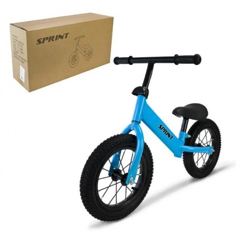 Велобіг (сталевий, колеса 12 дюймів надувні) синій (MiC)