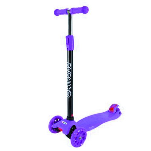 Самокат дитячий 4-х коліс MAXI, колеса PU світяться (ФІОЛЕТОВИЙ) (MiC)