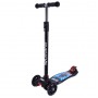 Самокат дитячий 4-х коліс. MAXI, колеса PU світяться (ЧОРНИЙ) (MiC)