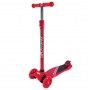 Самокат дитячий 4-х коліс. MAXI, колеса PU світяться (ЧЕРВОНИЙ) (MiC)