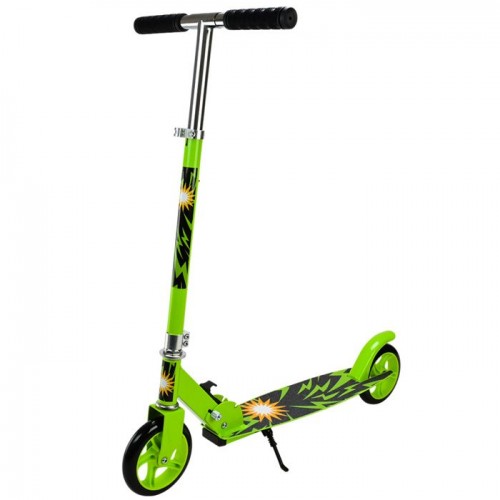 Самокат міський 2-х коліс. сталевий, колеса 145 мм (ЗЕЛЕНИЙ) (MiC)
