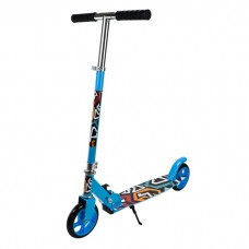 Самокат міський 2-х коліс. сталевий, колеса 145 мм (СИНІЙ)