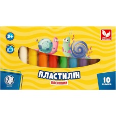 Пластилін круглий (10 кольорів в наборі)