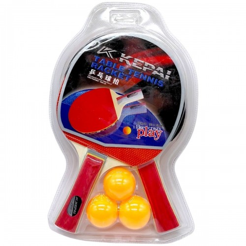 Ракетки для настільного тенісу з мʼячиками на блістері KEPAI KP-0235 (MiC)