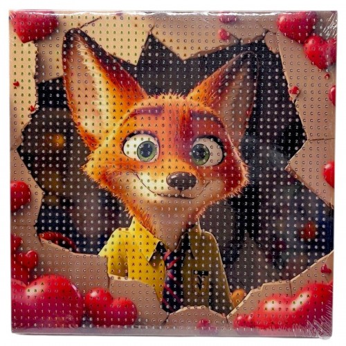 Алмазна мозаїка "Зоотропія" 20x20см (ВИД 1) (MiC)