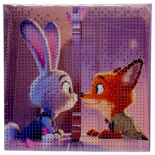 Алмазна мозаїка "Зоотропія" 20x20см (ВИД 3) (MiC)